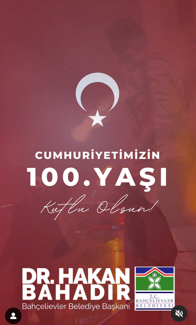 Bahçelievler Belediyesi - 100. yıl Korteji